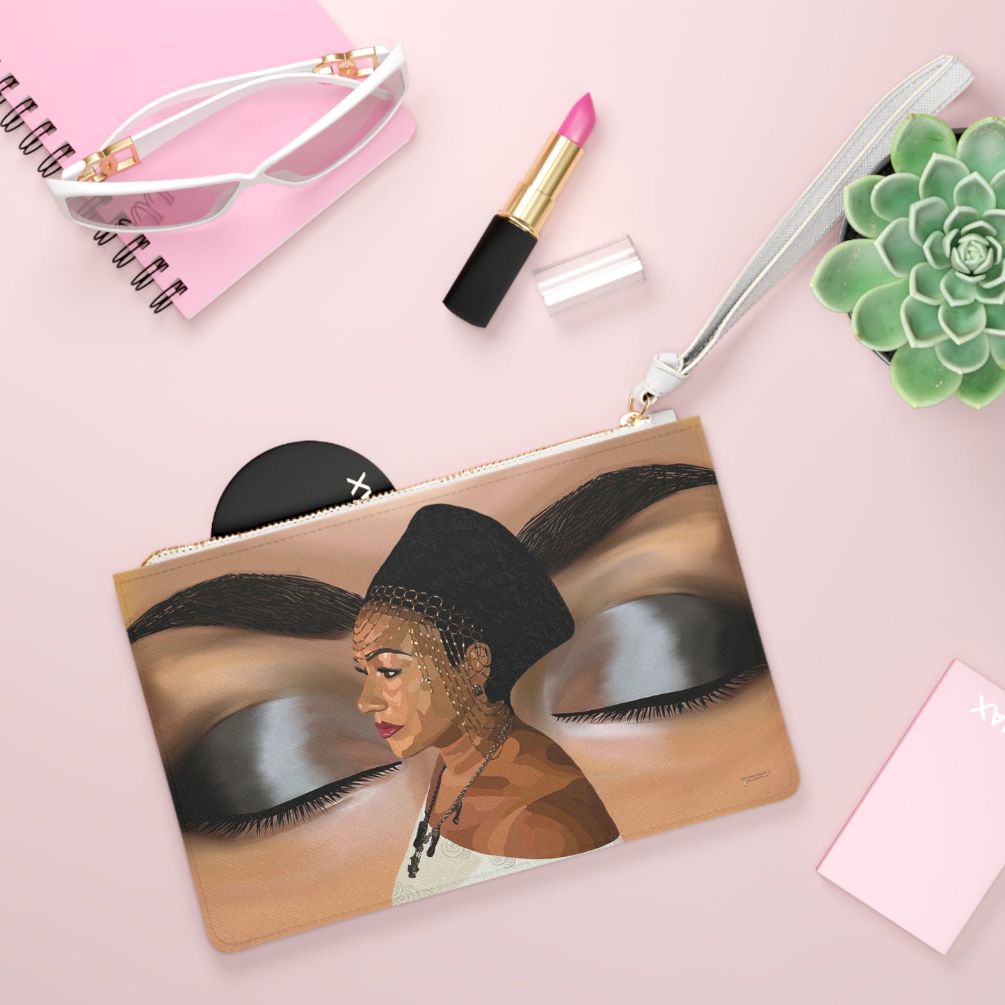 Clutch Bag - EMPRESS-E REAP REPARATIONS Black History Design