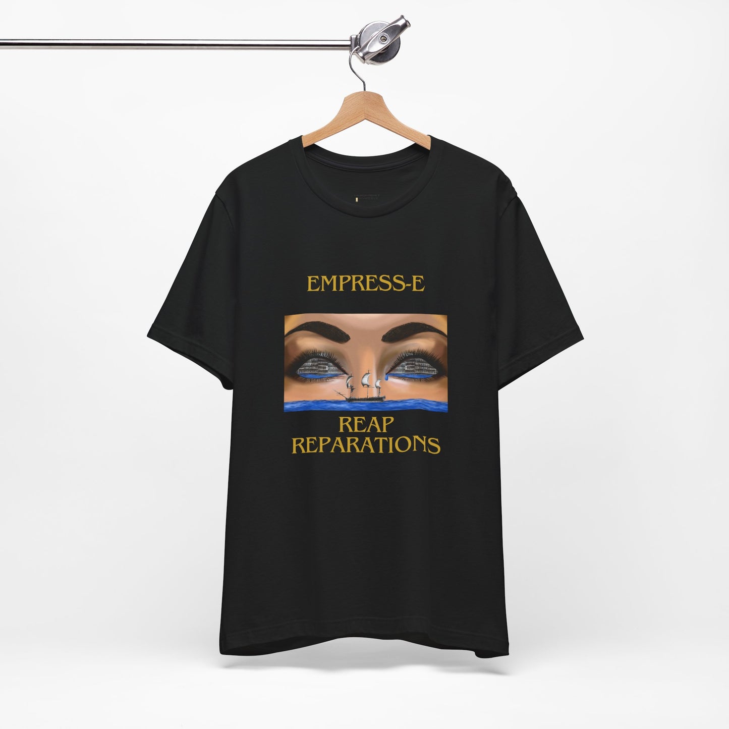 T-Shirt REAP REPARATIONS Crying Eyes Unisex Jersey Short Sleeve Tee