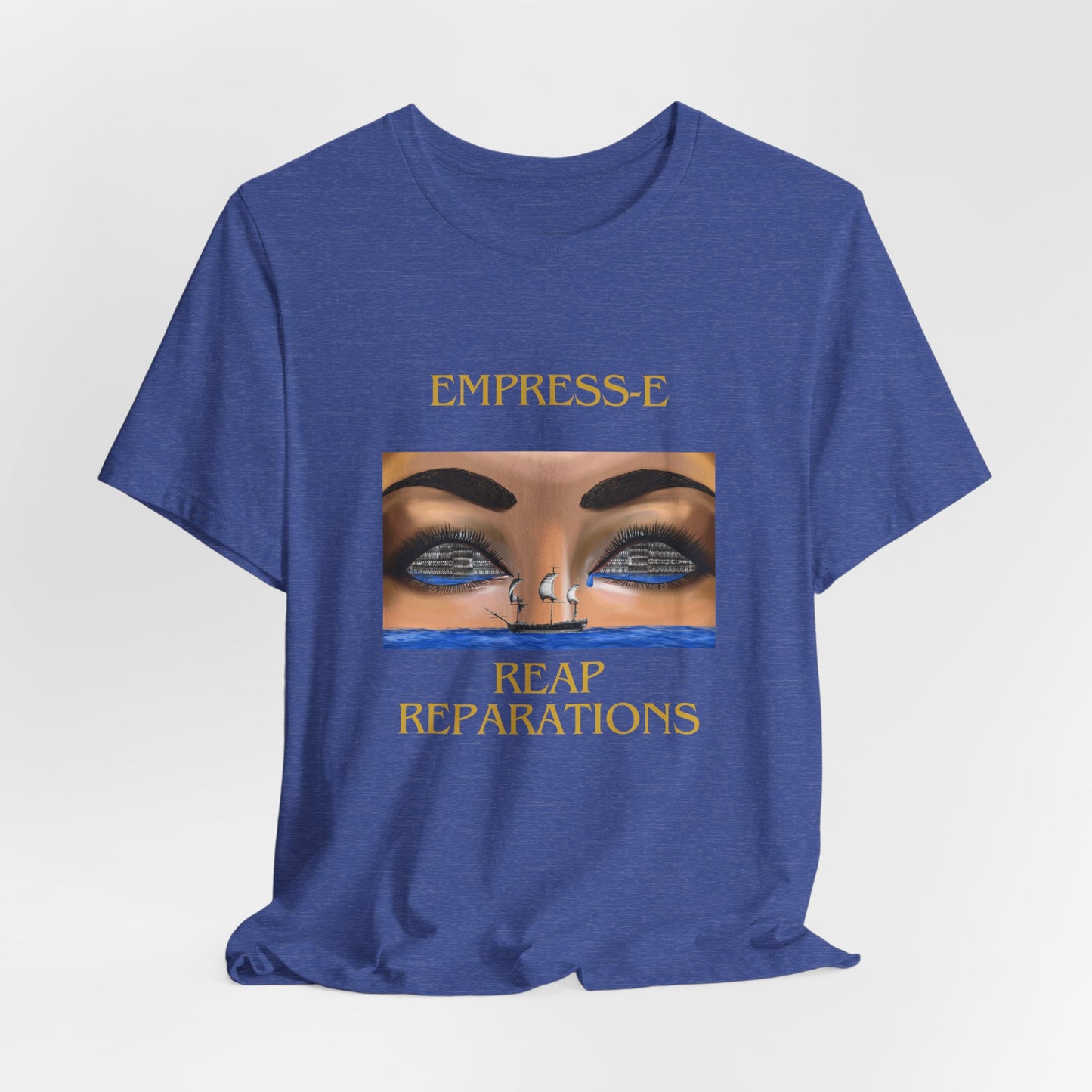 T-Shirt REAP REPARATIONS Crying Eyes Unisex Jersey Short Sleeve Tee