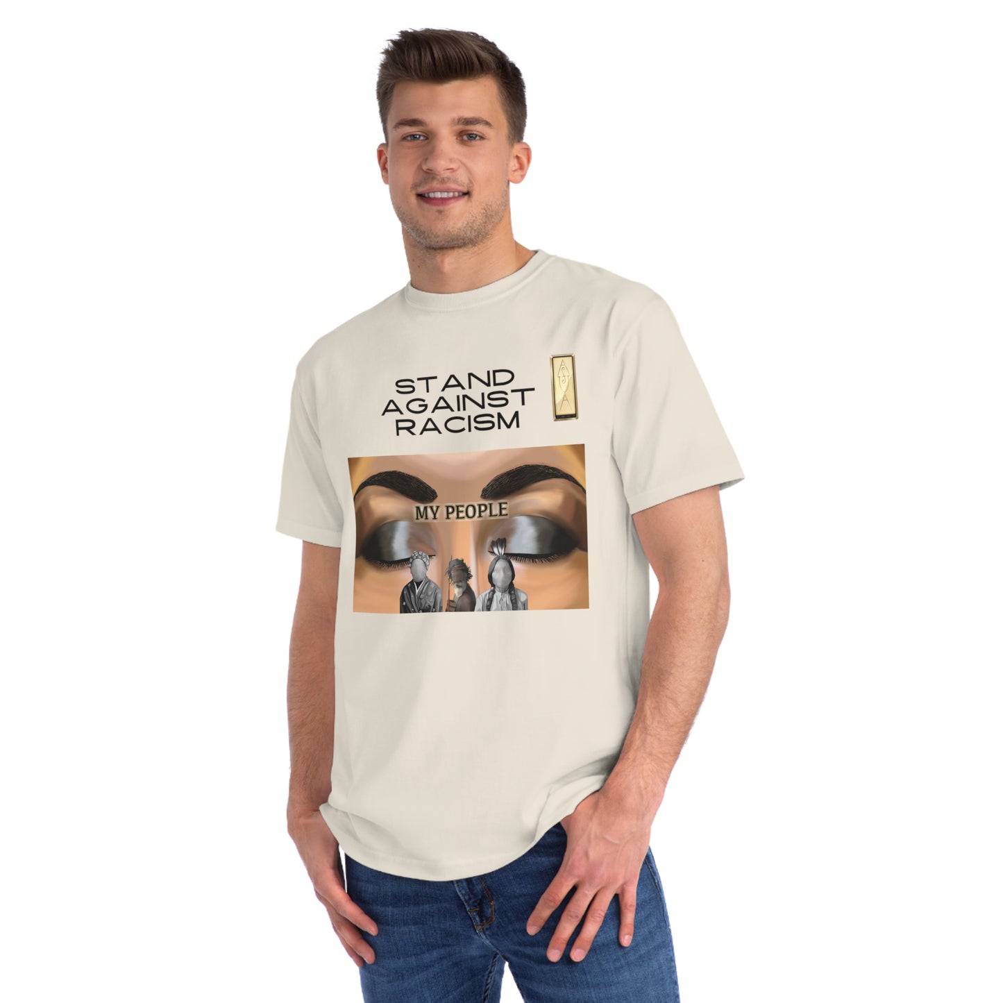 Stand Against Racism My people Organic Unisex T-Shirt
