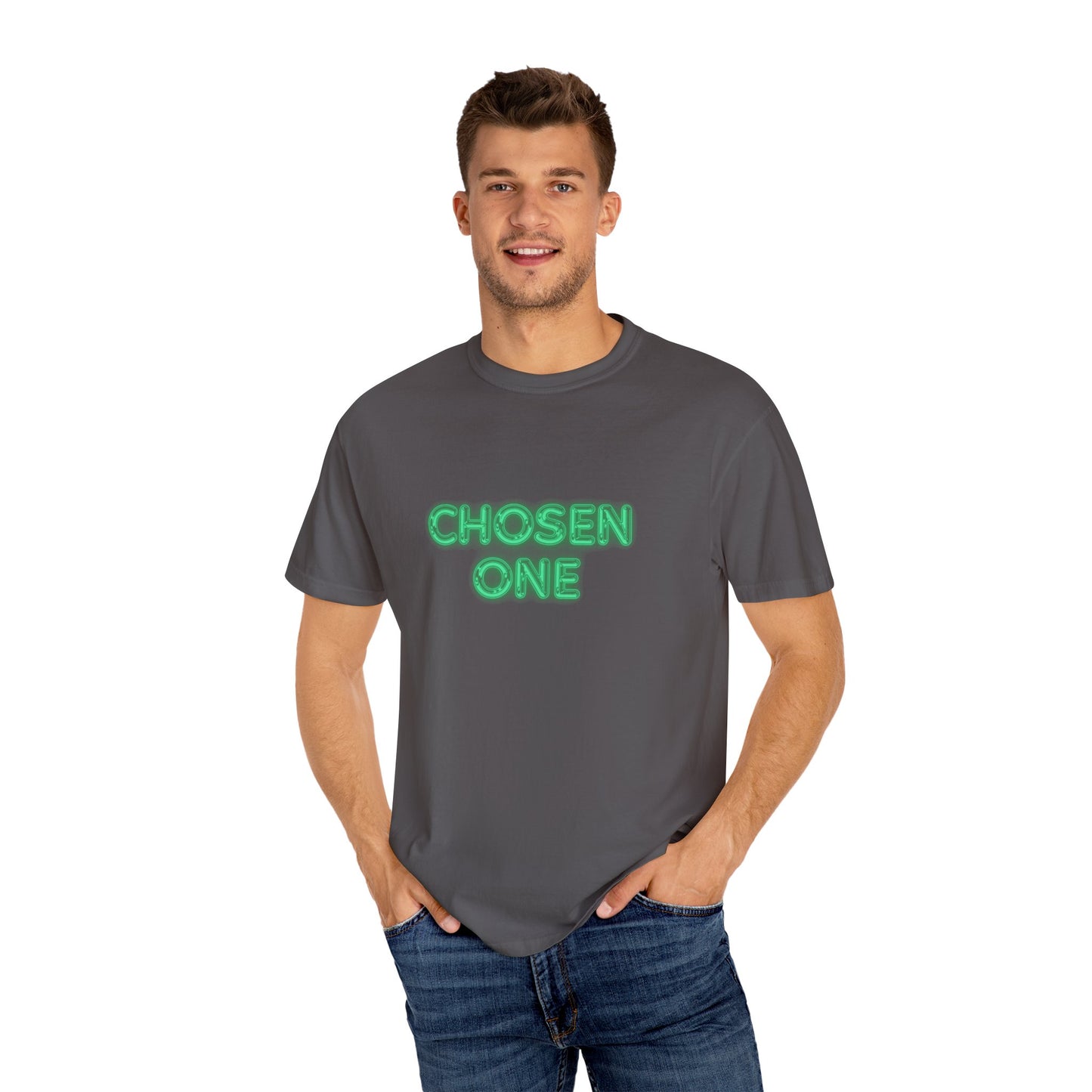 Garment-Dyed T-shirt - CHOSEN ONE - AFUA