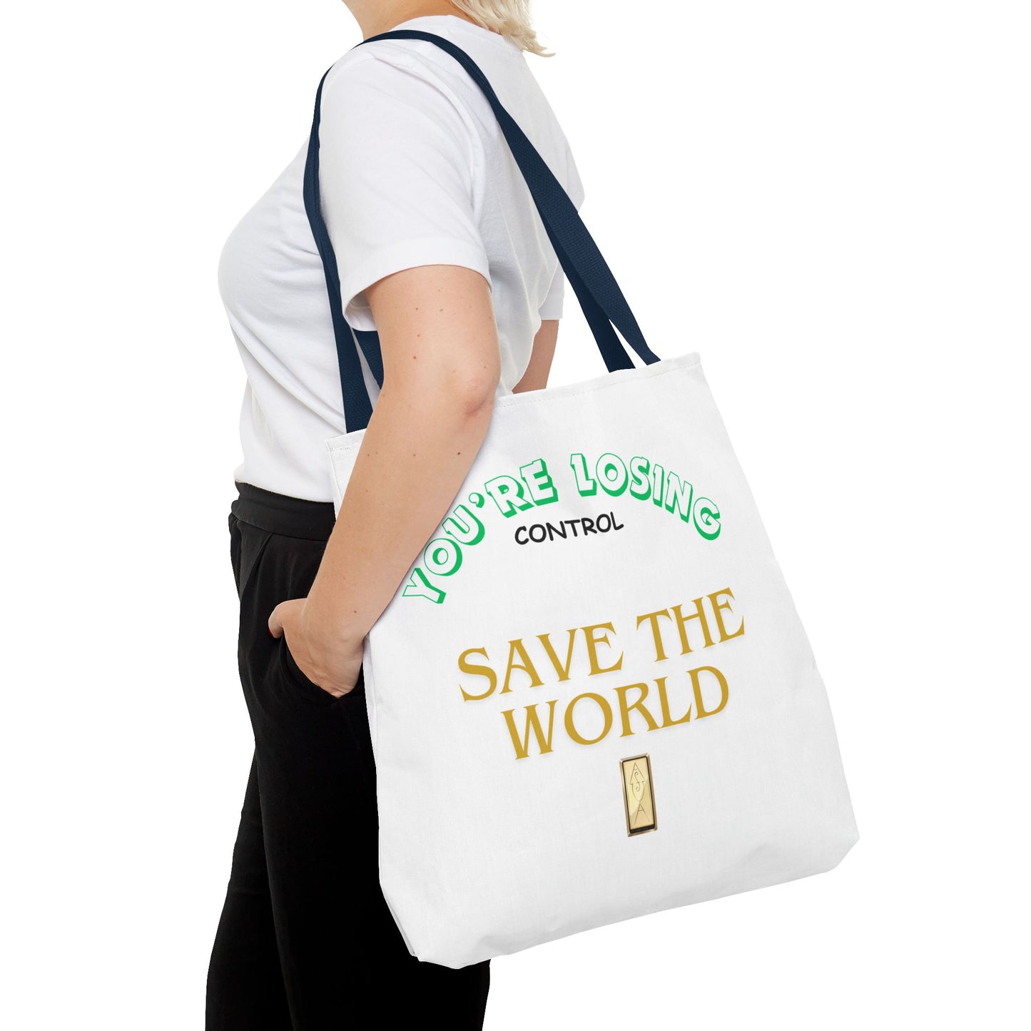Tote Bag - Save the World Environment Eco-Friendly Shopping Bag