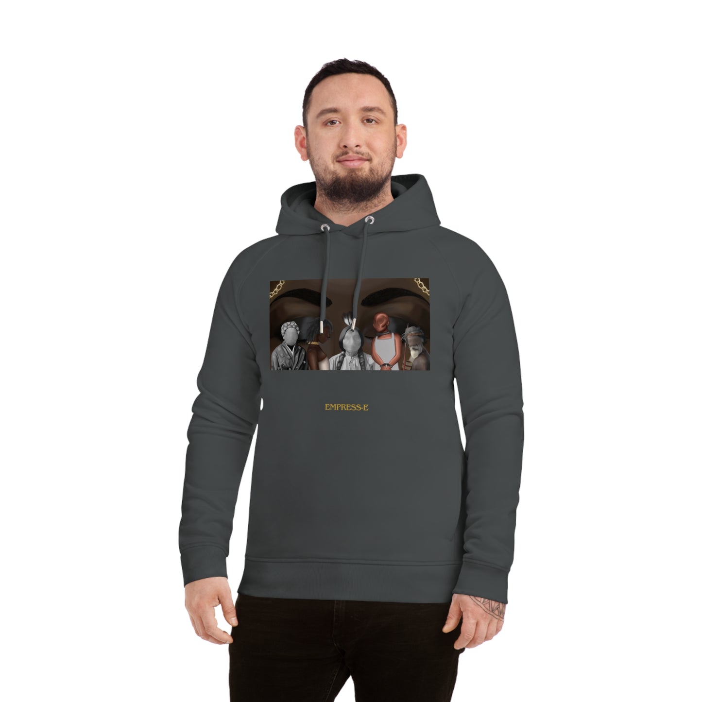 Hoodie - 'Stronger Together My People Reap Reparations EMPRESS-E'