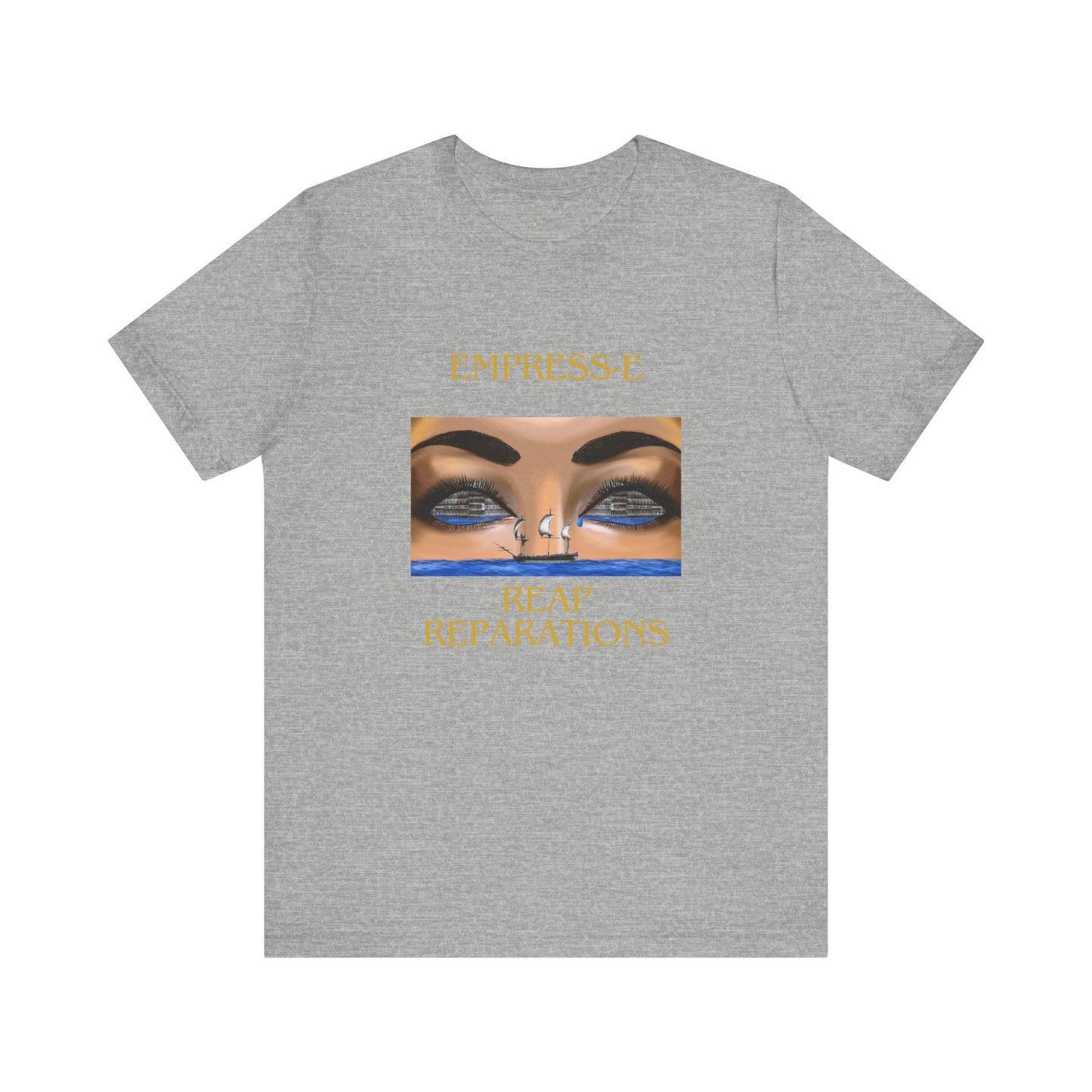 T-Shirt REAP REPARATIONS Crying Eyes Unisex Jersey Short Sleeve Tee