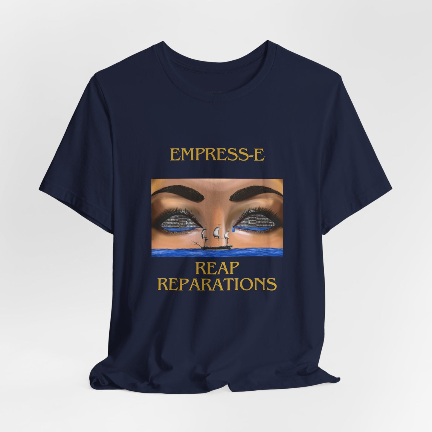 T-Shirt REAP REPARATIONS Crying Eyes Unisex Jersey Short Sleeve Tee