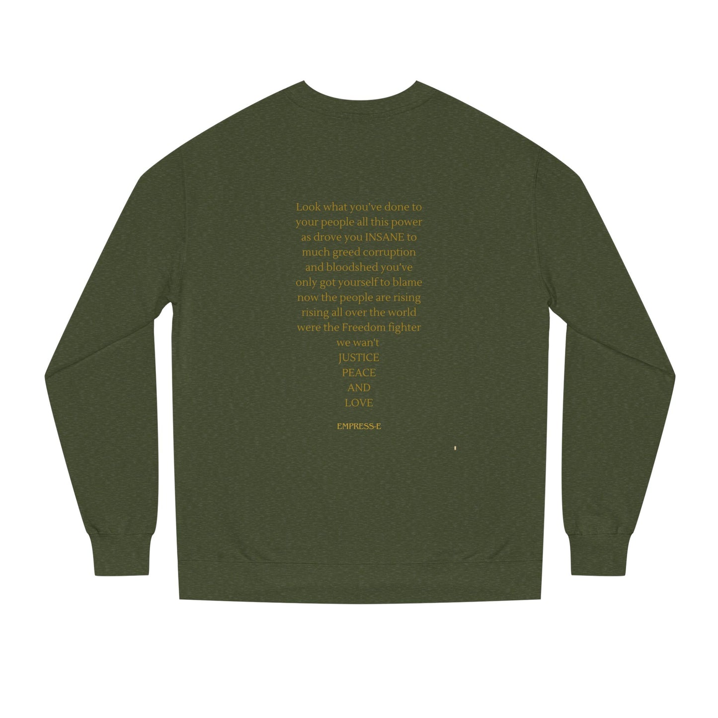 Unisex Crew Neck Sweatshirt Just Another Broken System