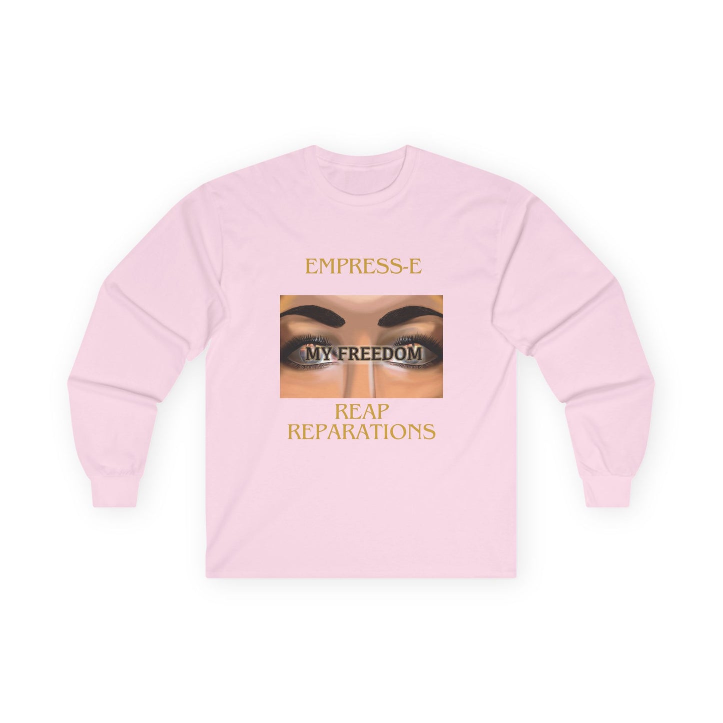 Black History Unisex Long Sleeve Tee - MY FREEDOM Design