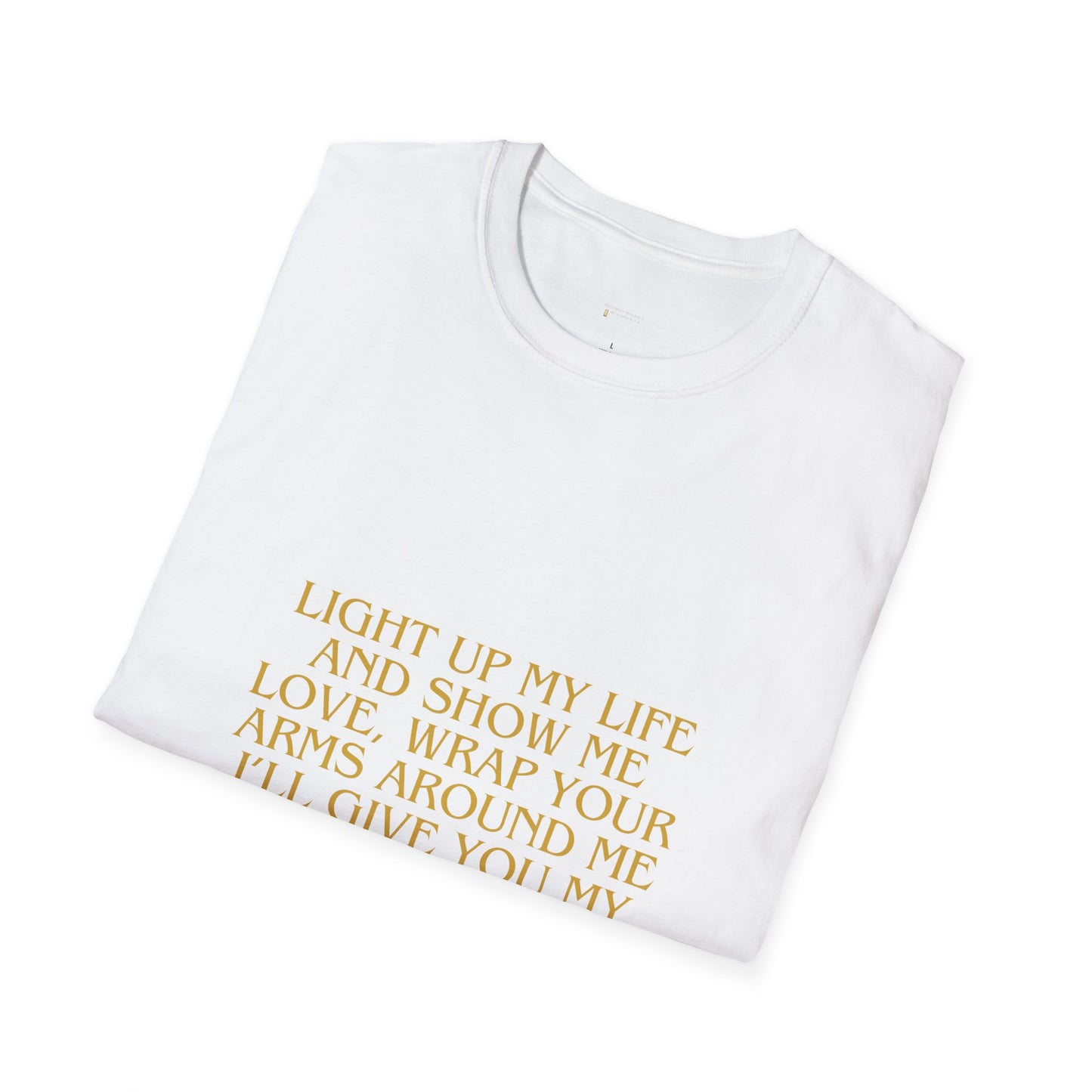 Graphic Tee Live Life and Love Unisex T-Shirt