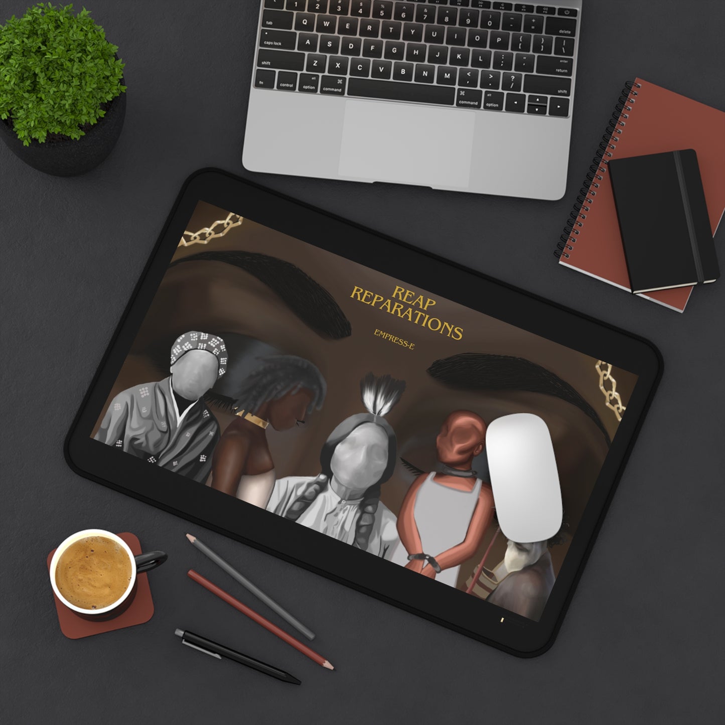 Desk Mat. MY PEOPLE