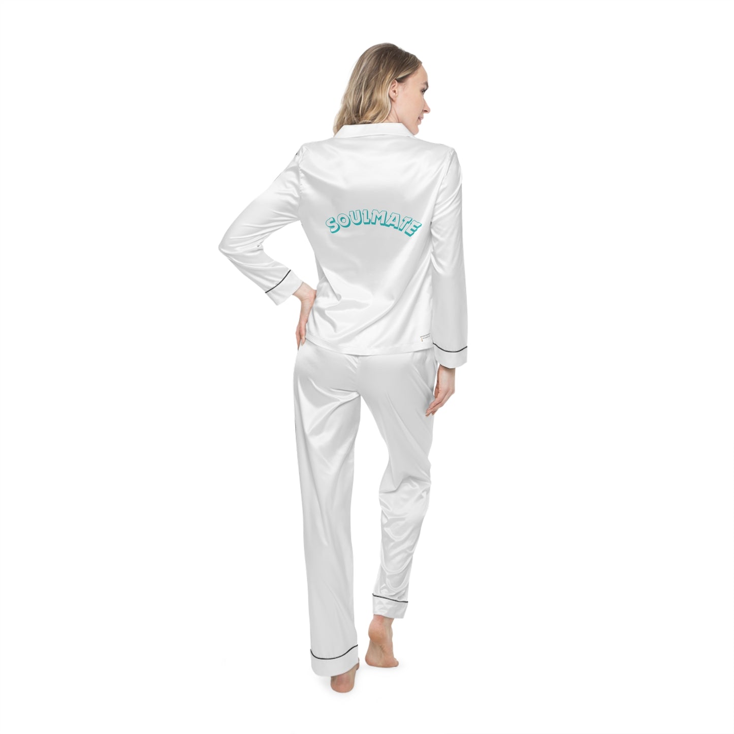 Satin Pajama Set - SOULMATE Design