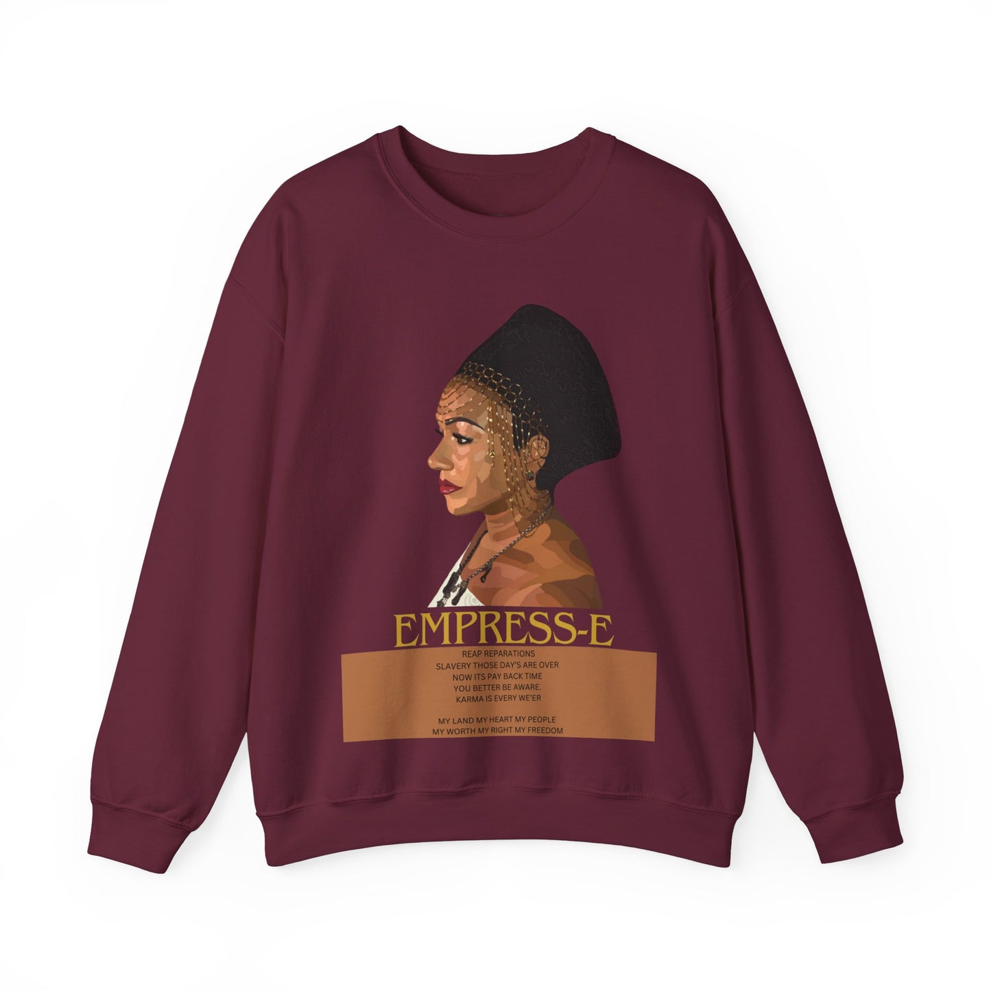 Sweatshirt My Land My Heart My People My Worth My Rights My Freedom Reparations