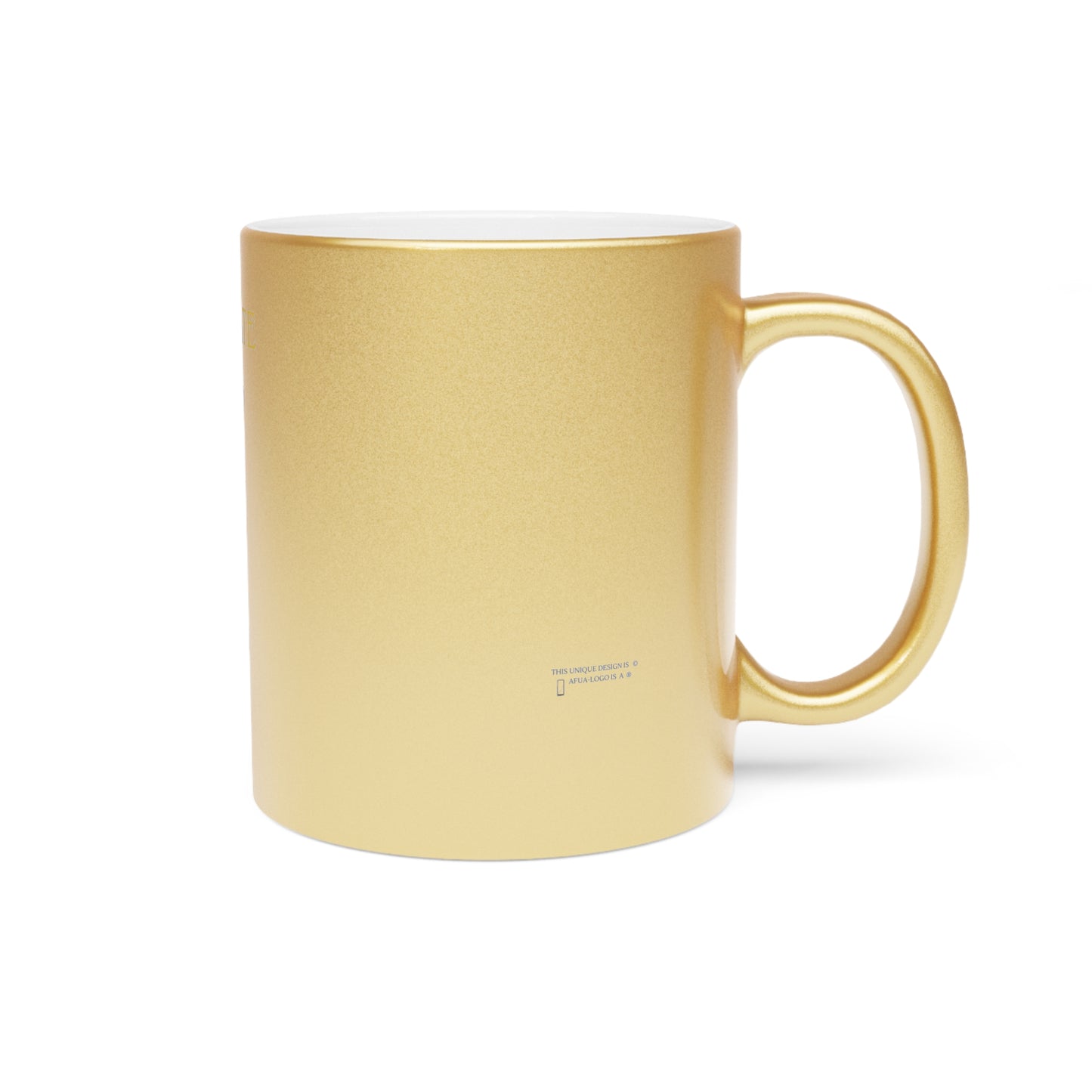 Metallic Mug (Silver") with SOULMATE You had my heart right from the very start by EMPRESS-E