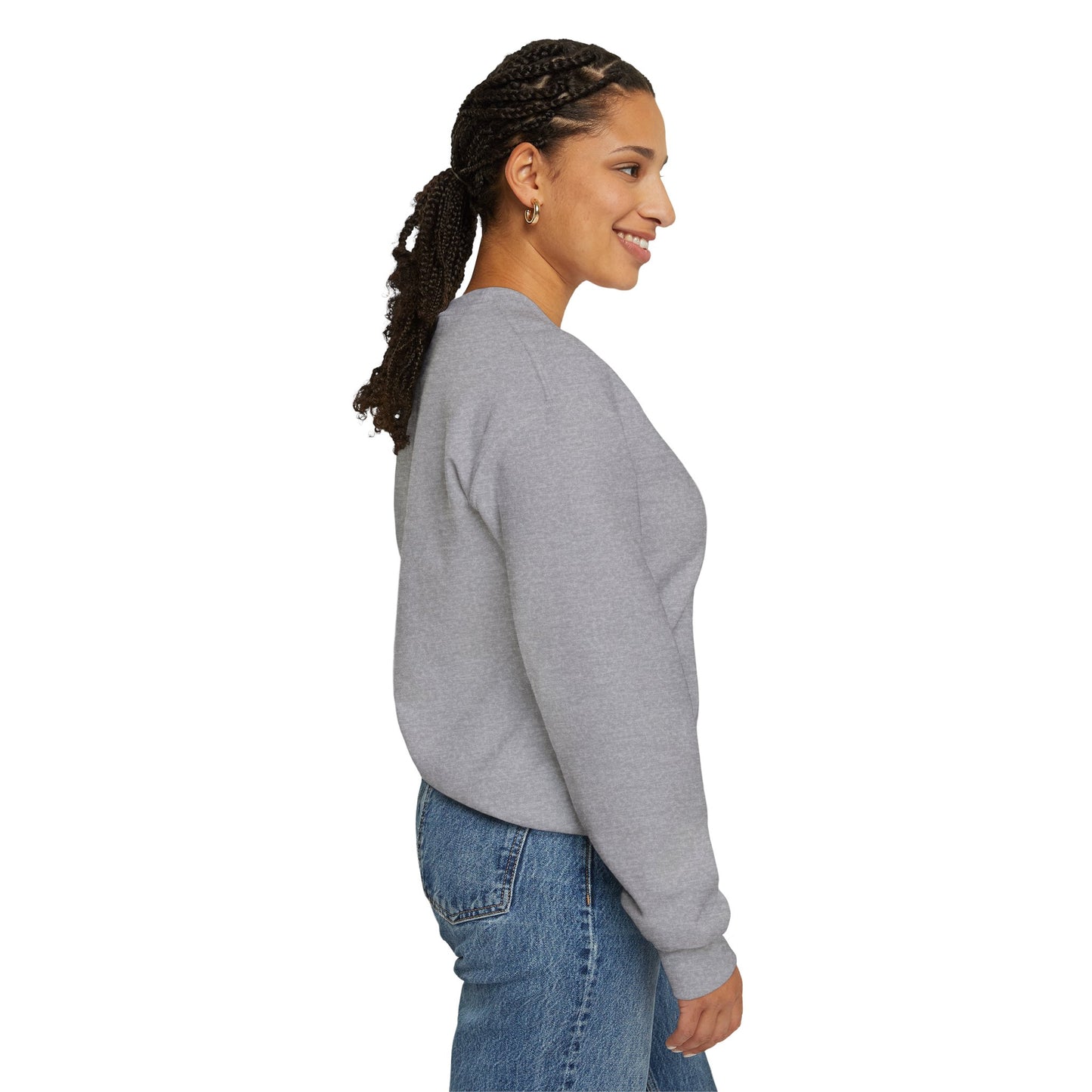 Music Lover Heavy Blend Sweatshirt - I'm Watching You Watching Me Rock Song SHADOO by Empress-E