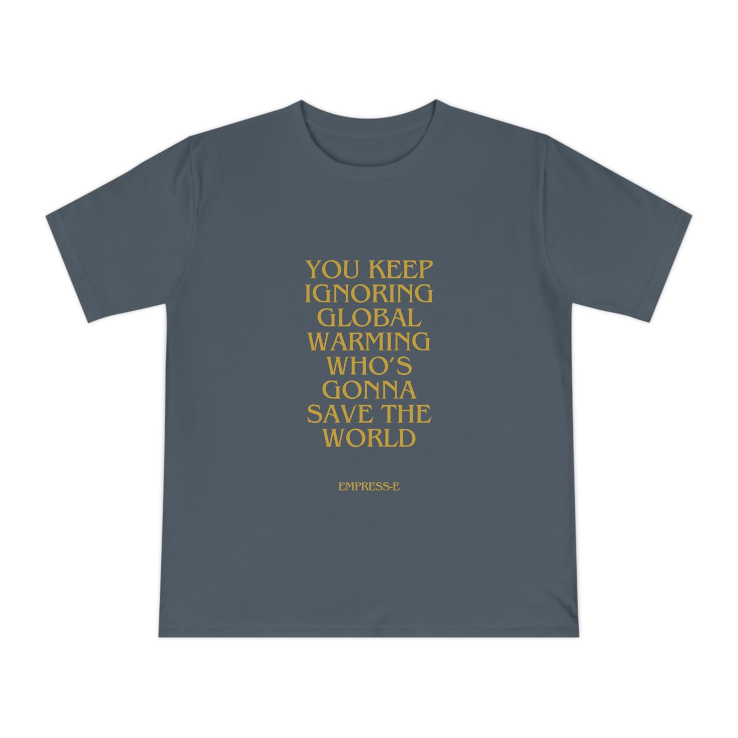 T-Shirt - GLOBAL WARMING TIME IS TICKING