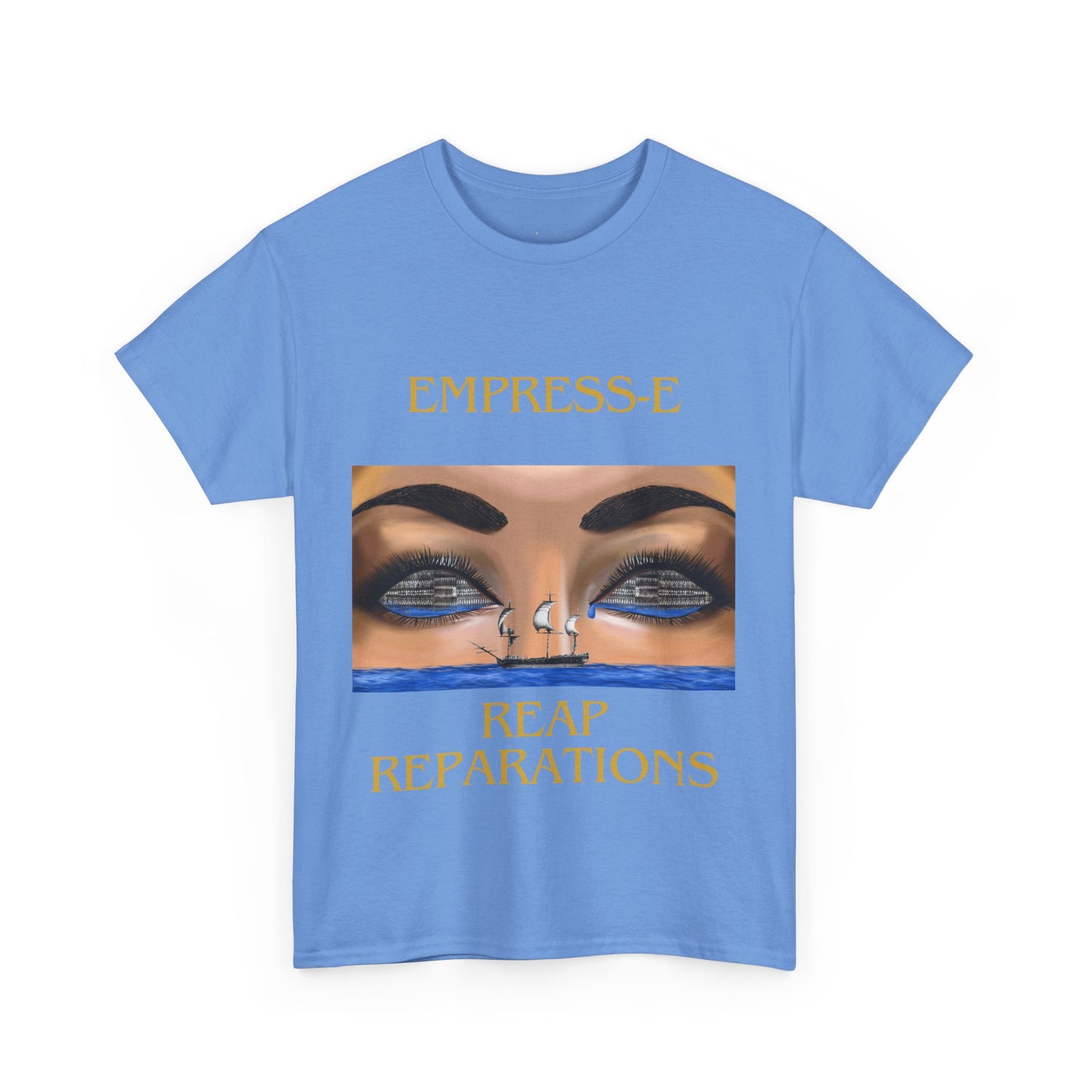 T-Shirt REAP REPARATIONS slave ships eyes black history