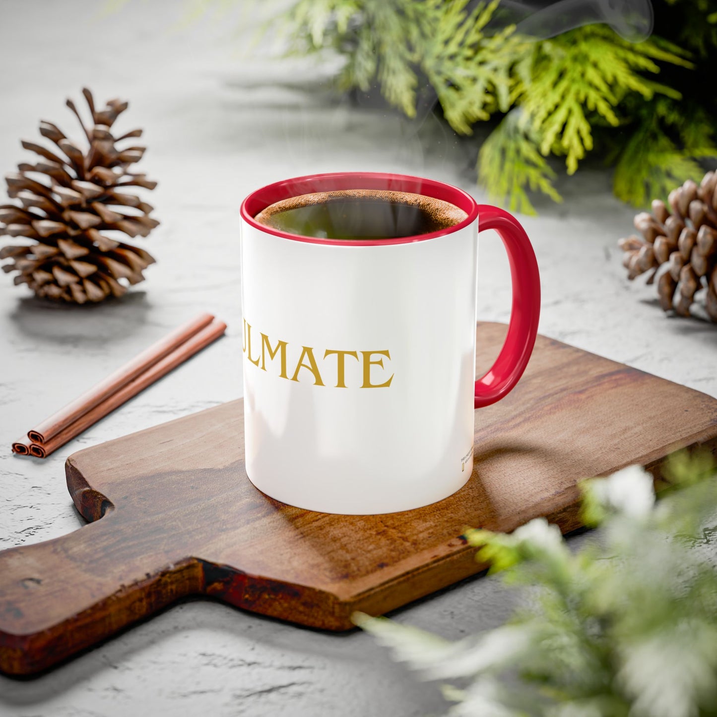 Mug - Colorful 11oz SOULMATE Love Gift for Couples