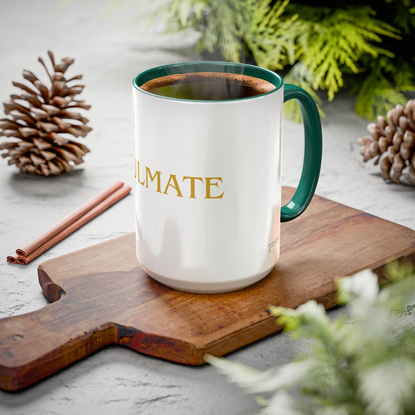 Mug - Colorful 11oz SOULMATE Love Gift for Couples