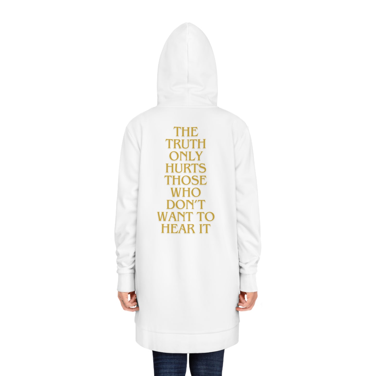 Women's Hoodie Dress - MY LAND Black History EMPRESS-E.