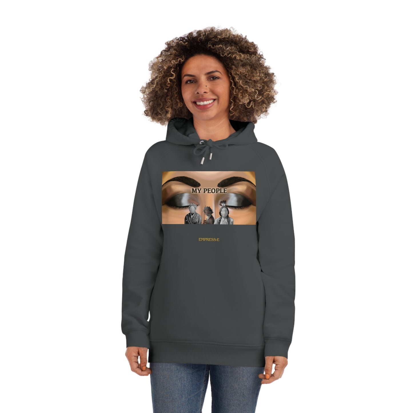 Hoodie - MY PEOPLE REAP REPARATIONS BLACK HISTORY EMPRESS-E