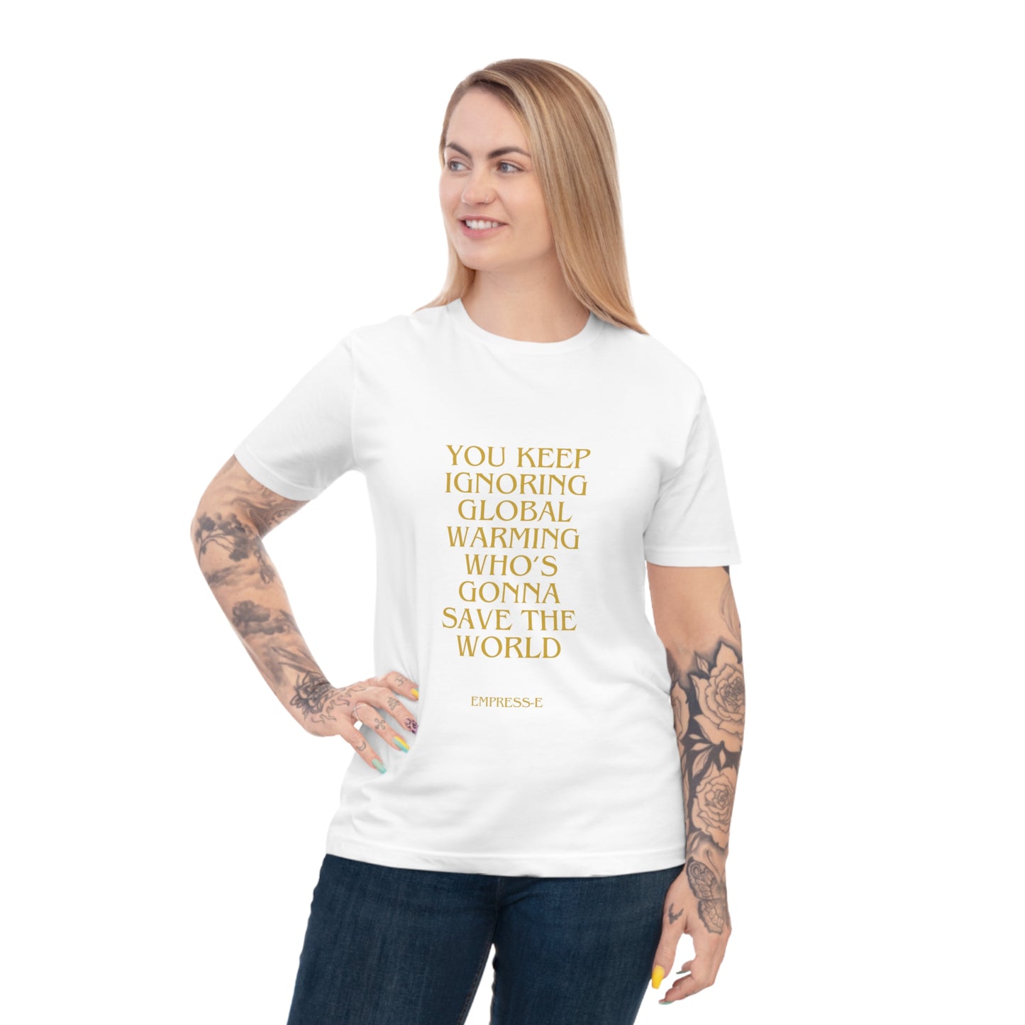 T-Shirt - GLOBAL WARMING TIME IS TICKING