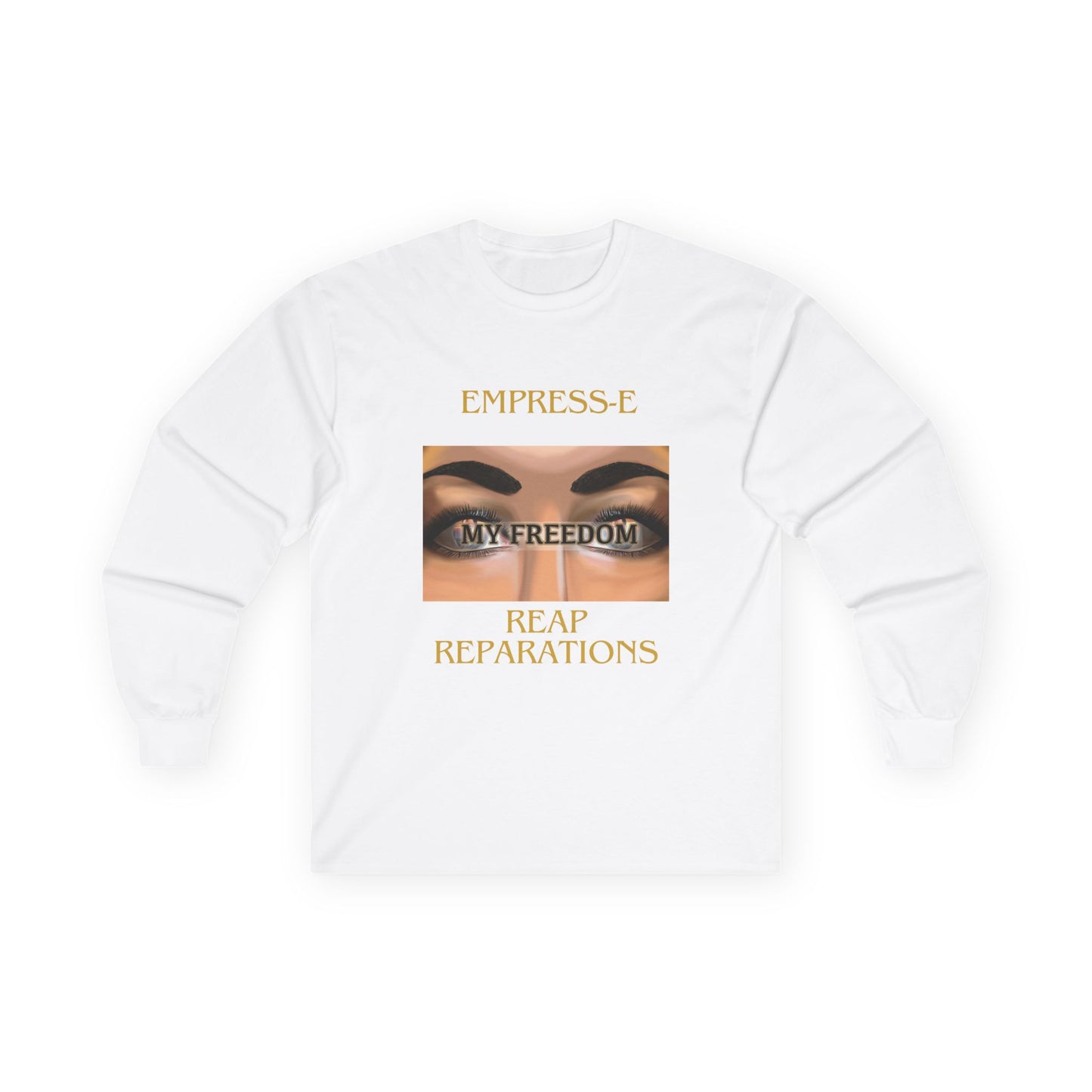 Black History Unisex Long Sleeve Tee - MY FREEDOM Design
