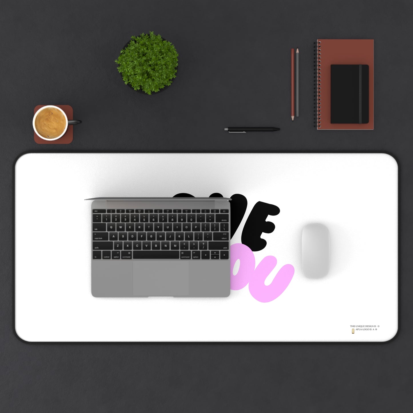 Desk Mat - LOVE YOU soulmate