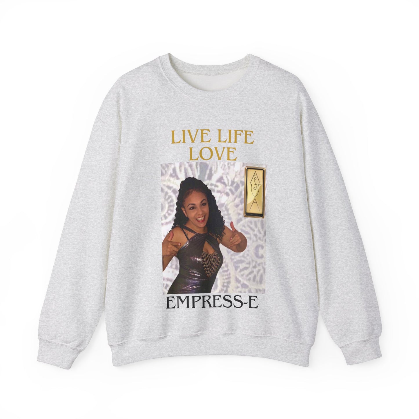 Music Lover Sweatshirt - LIVE LIFE LOVE by EMPRESS-E