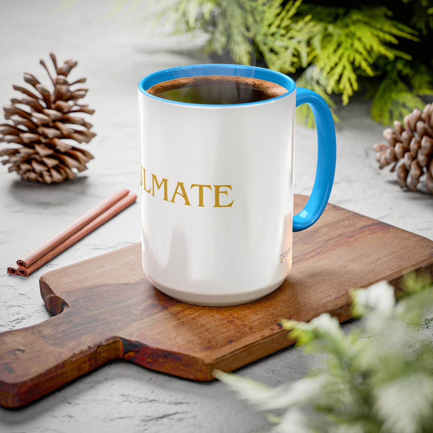 Mug - Colorful 11oz SOULMATE Love Gift for Couples