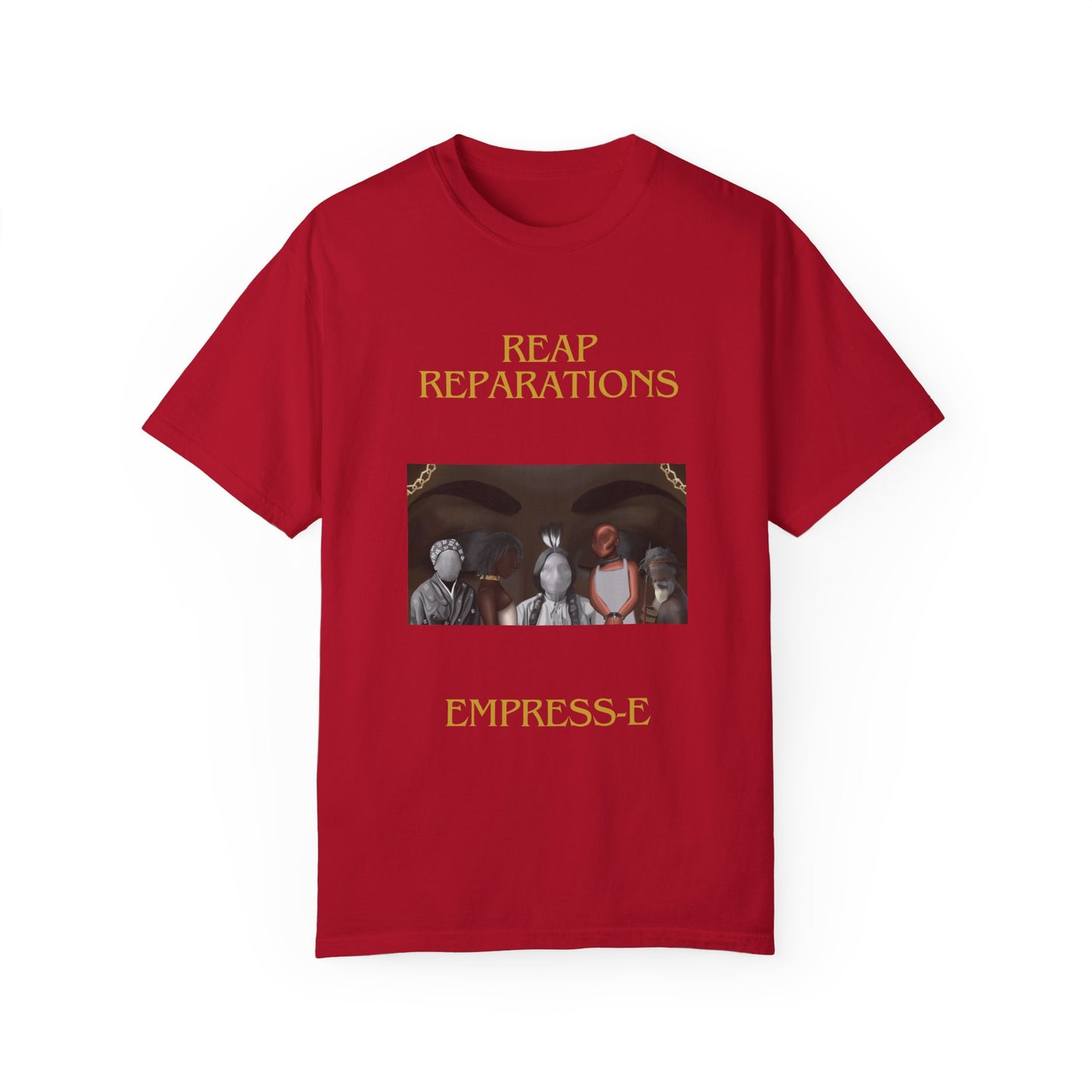 REAP REPARATIONS Unisex T-shirt for Black History, Civil Rights,Juneteenth, BLM