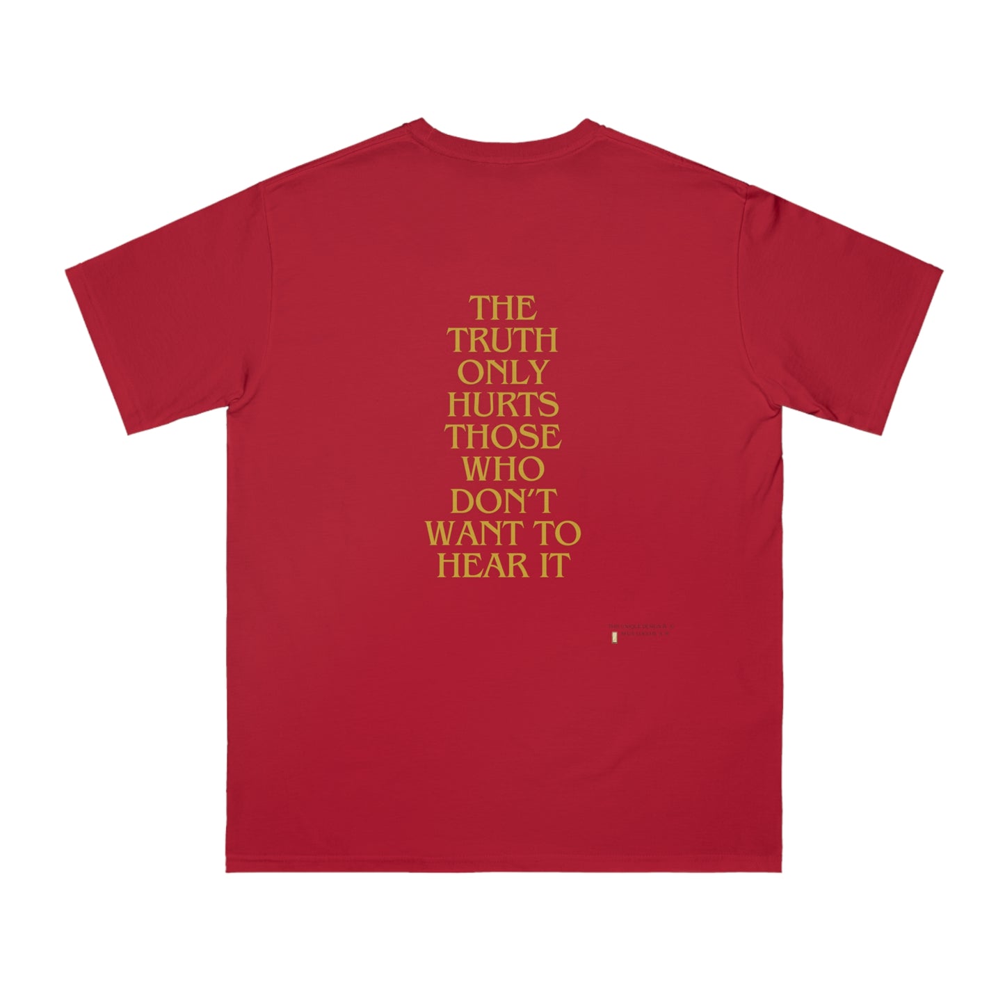 Organic Unisex Classic T-Shirt - Stand Against Racism SLAVE SHIP Graphic Tee