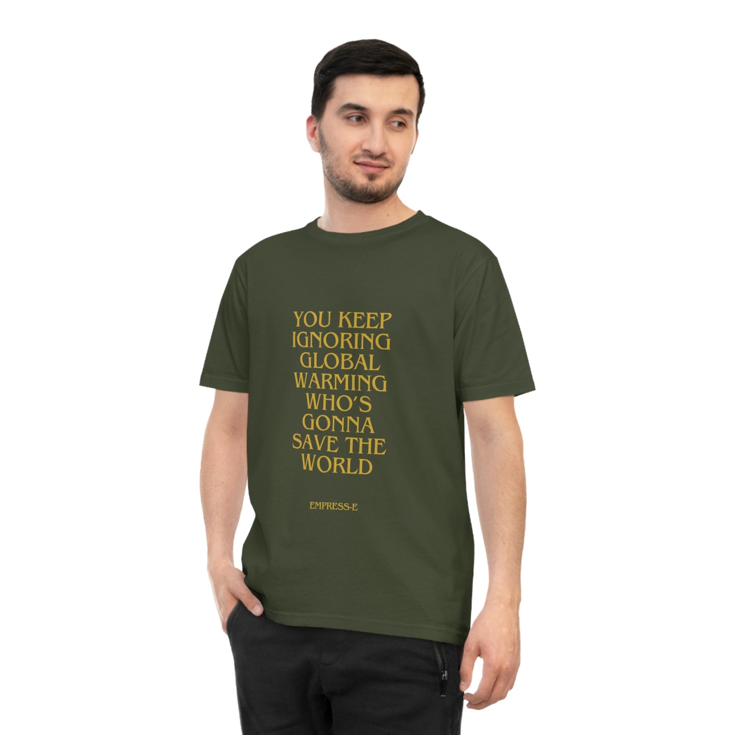 T-Shirt - GLOBAL WARMING TIME IS TICKING
