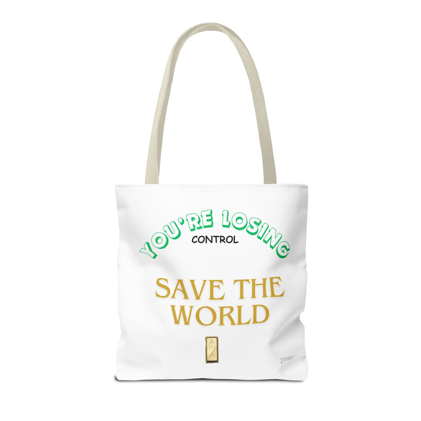 Tote Bag - Save the World Environment Eco-Friendly Shopping Bag