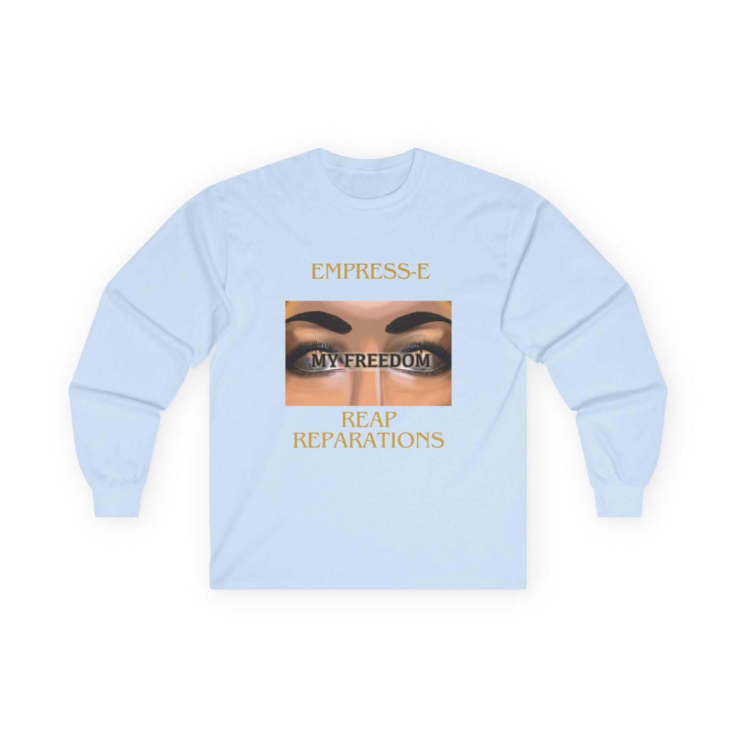 Black History Unisex Long Sleeve Tee - MY FREEDOM Design
