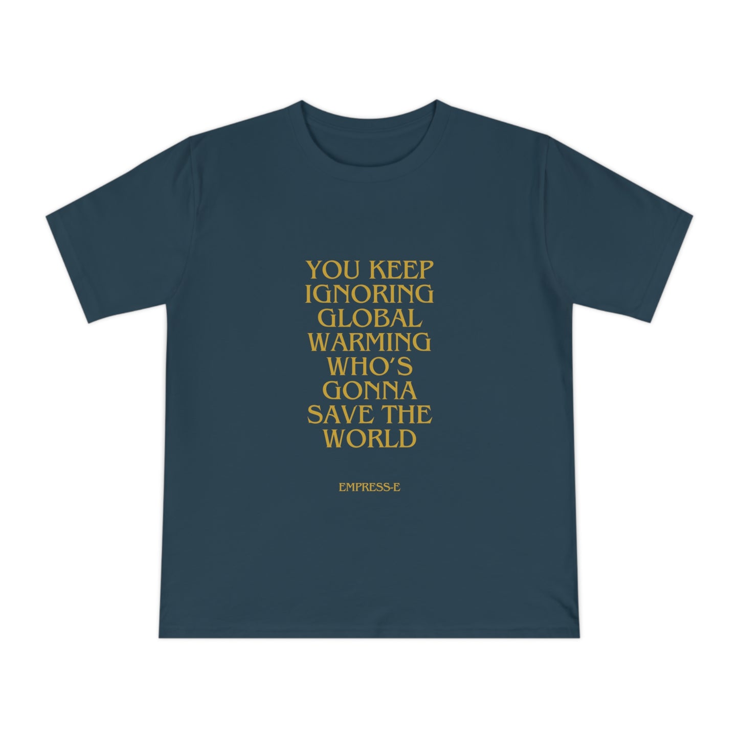 T-Shirt - GLOBAL WARMING TIME IS TICKING