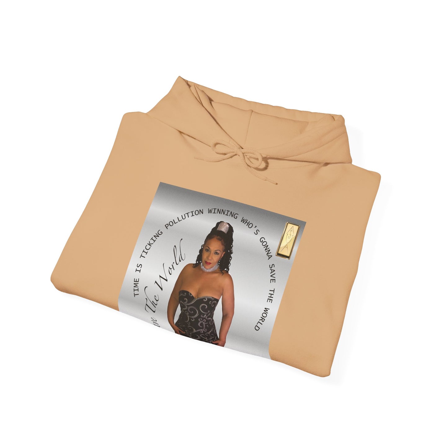 Hooded Sweatshirt - Save the World - Global Warming Awareness
