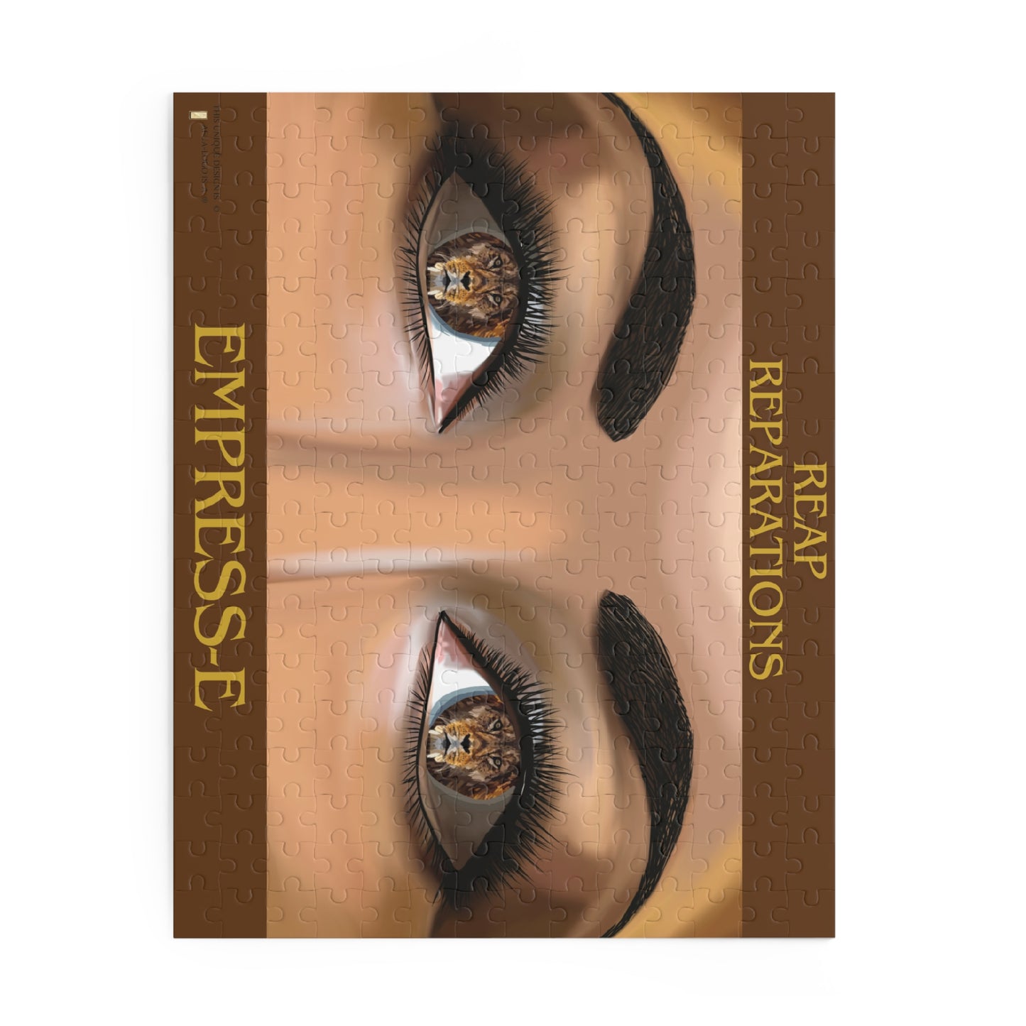Puzzle (120, 252, 500-Piece) strong like a LION.EMPRESS-E. kwanzaa, birthday