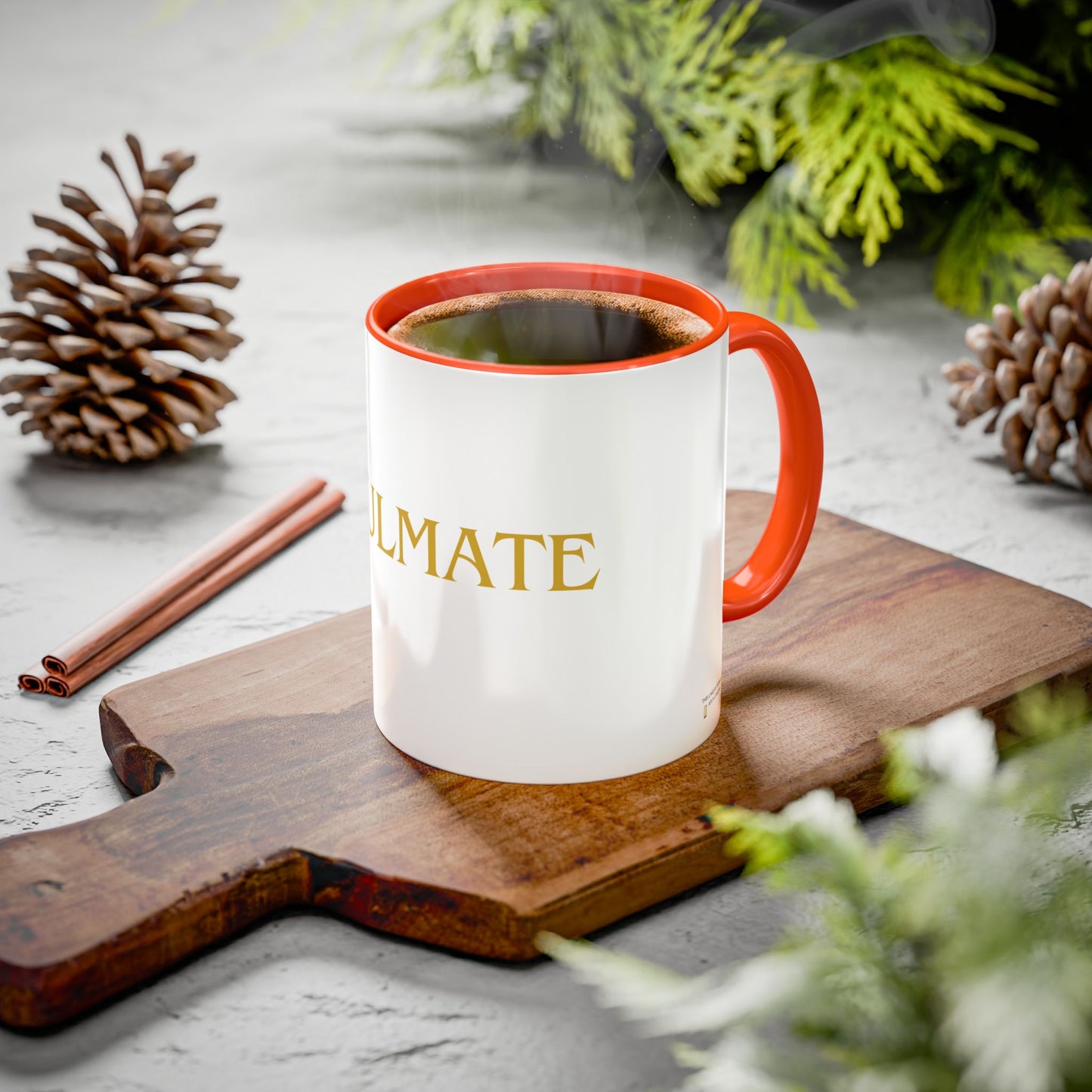 Mug - Colorful 11oz SOULMATE Love Gift for Couples