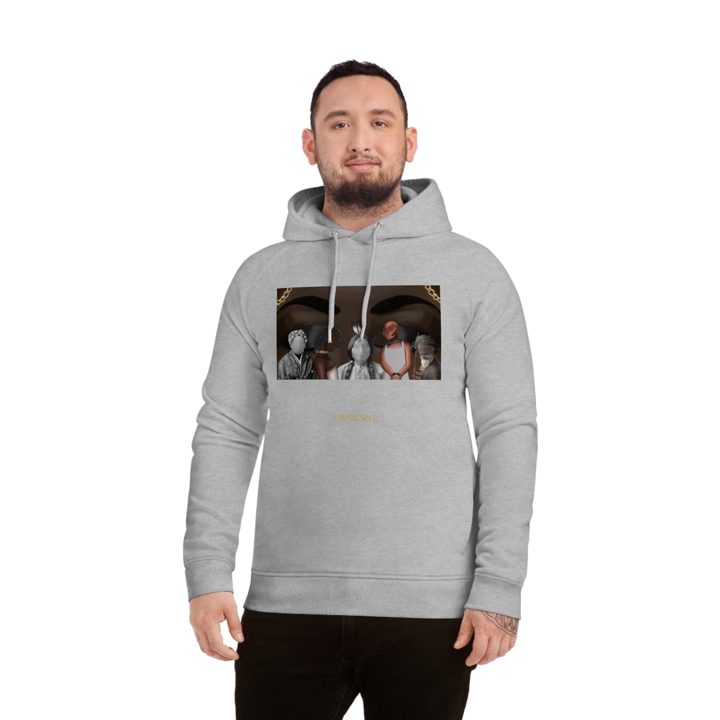 Hoodie - 'Stronger Together My People Reap Reparations EMPRESS-E'