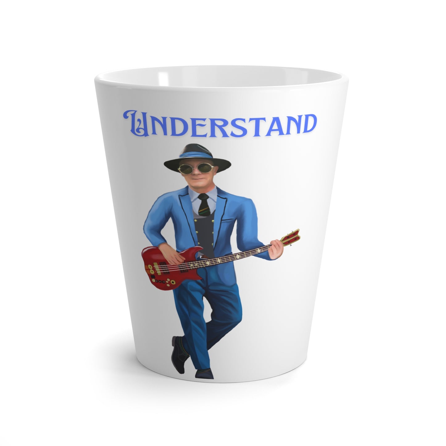 Cool Musician Latte Mug - "I Understand" Design - Perfect Gift for Music Lovers