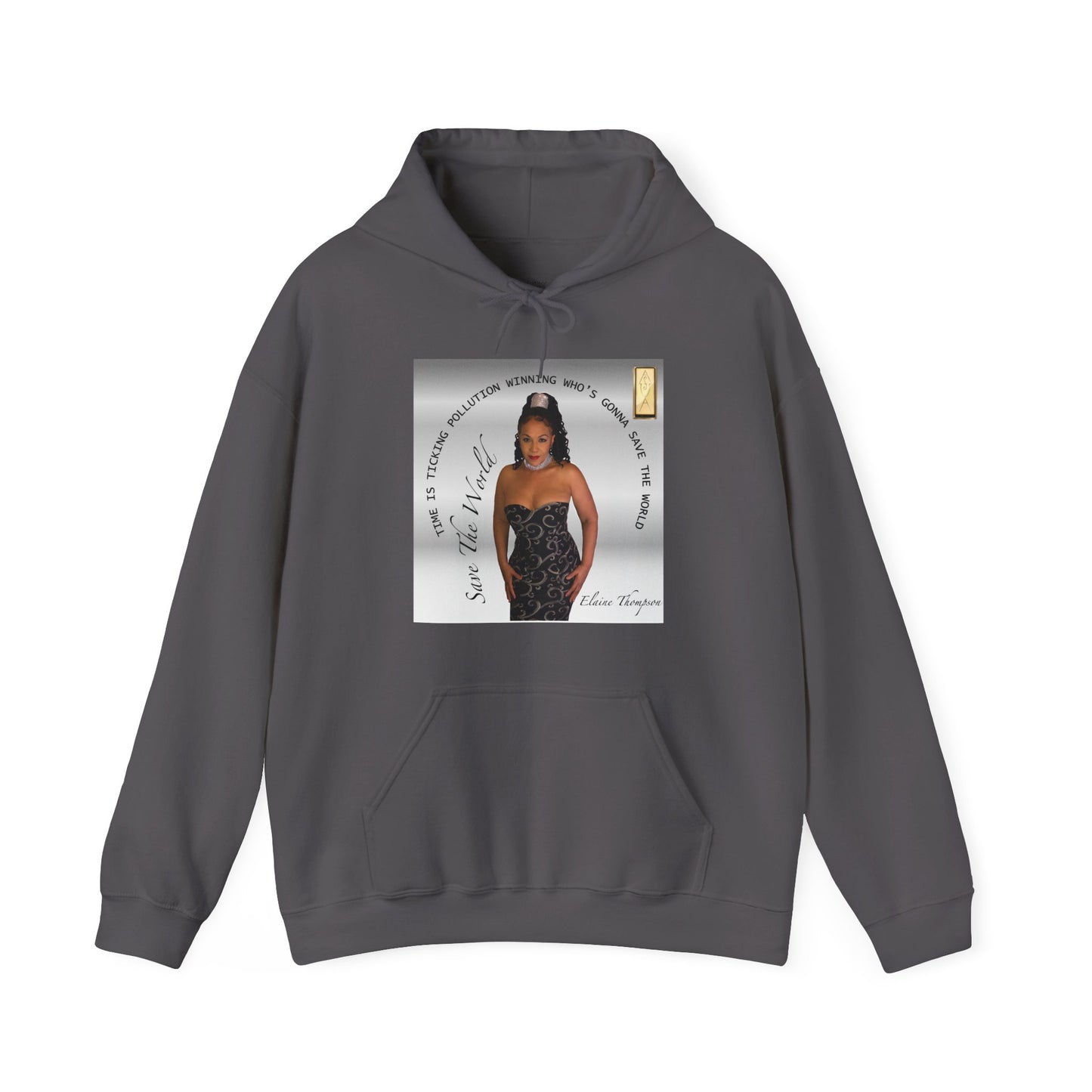 Hooded Sweatshirt - Save the World - Global Warming Awareness