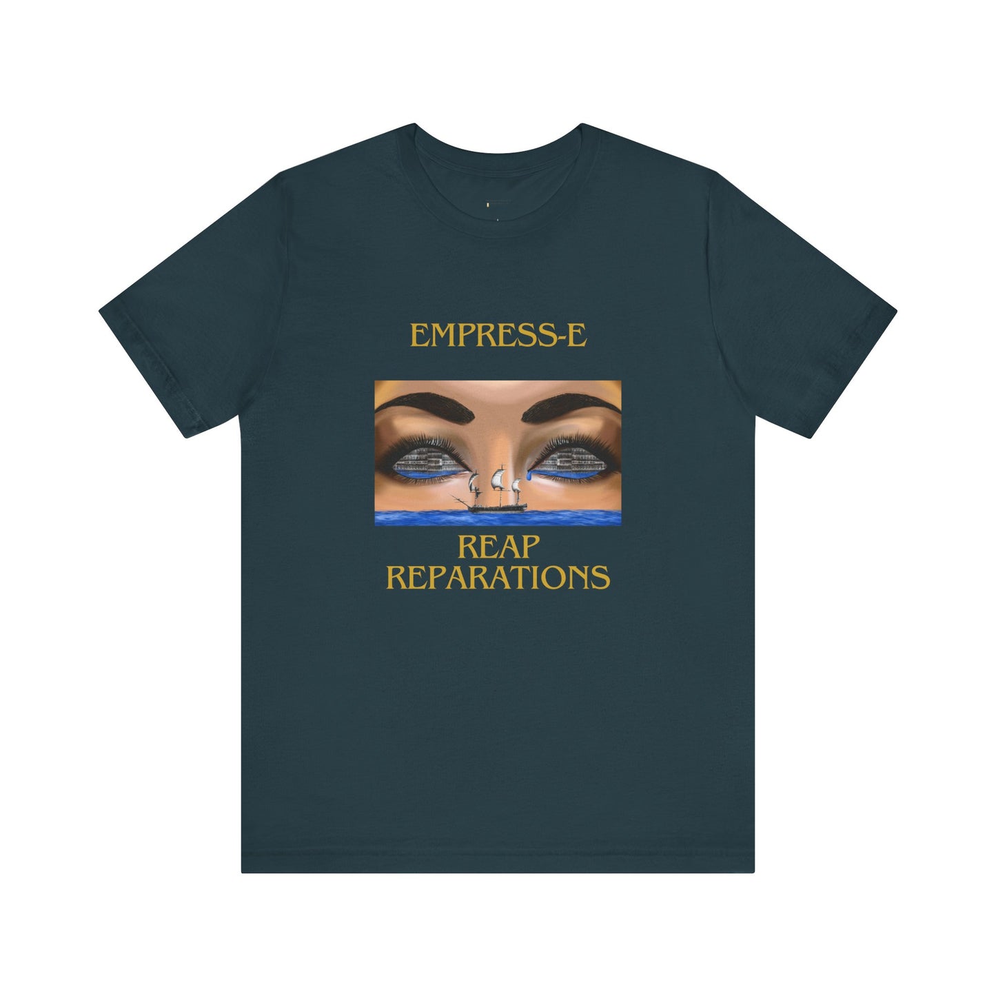 T-Shirt REAP REPARATIONS Crying Eyes Unisex Jersey Short Sleeve Tee