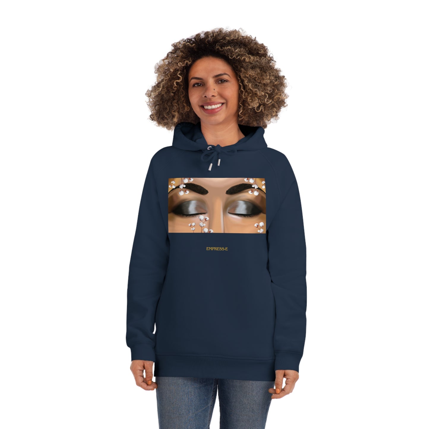 Hoodie - Cotton Field Black History Reparations Empress-E Design