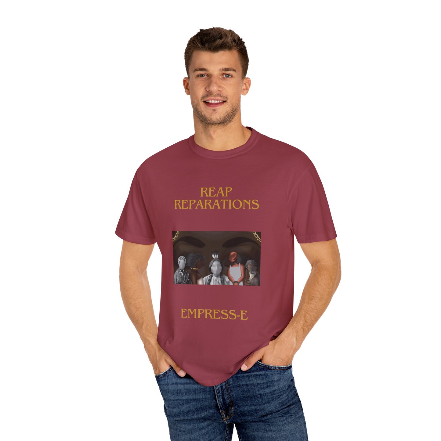 REAP REPARATIONS Unisex T-shirt for Black History, Civil Rights,Juneteenth, BLM