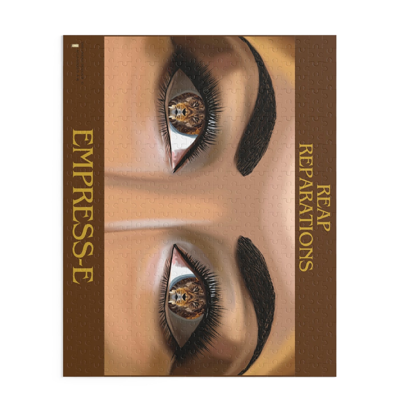 Puzzle (120, 252, 500-Piece) strong like a LION.EMPRESS-E. kwanzaa, birthday