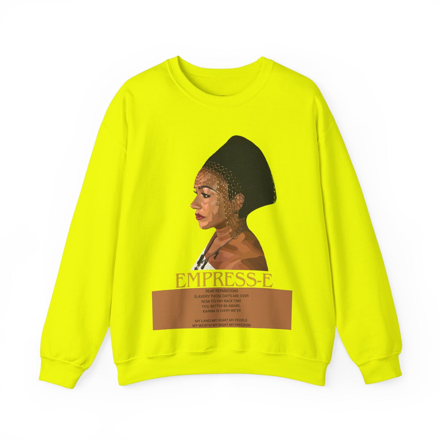 Sweatshirt My Land My Heart My People My Worth My Rights My Freedom Reparations