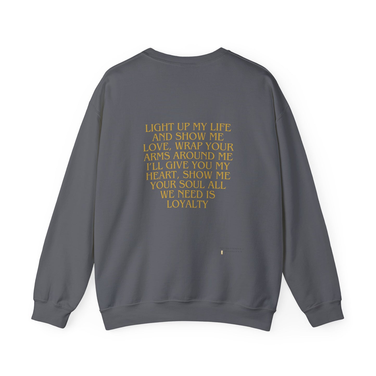 Music Lover Sweatshirt - LIVE LIFE LOVE by EMPRESS-E