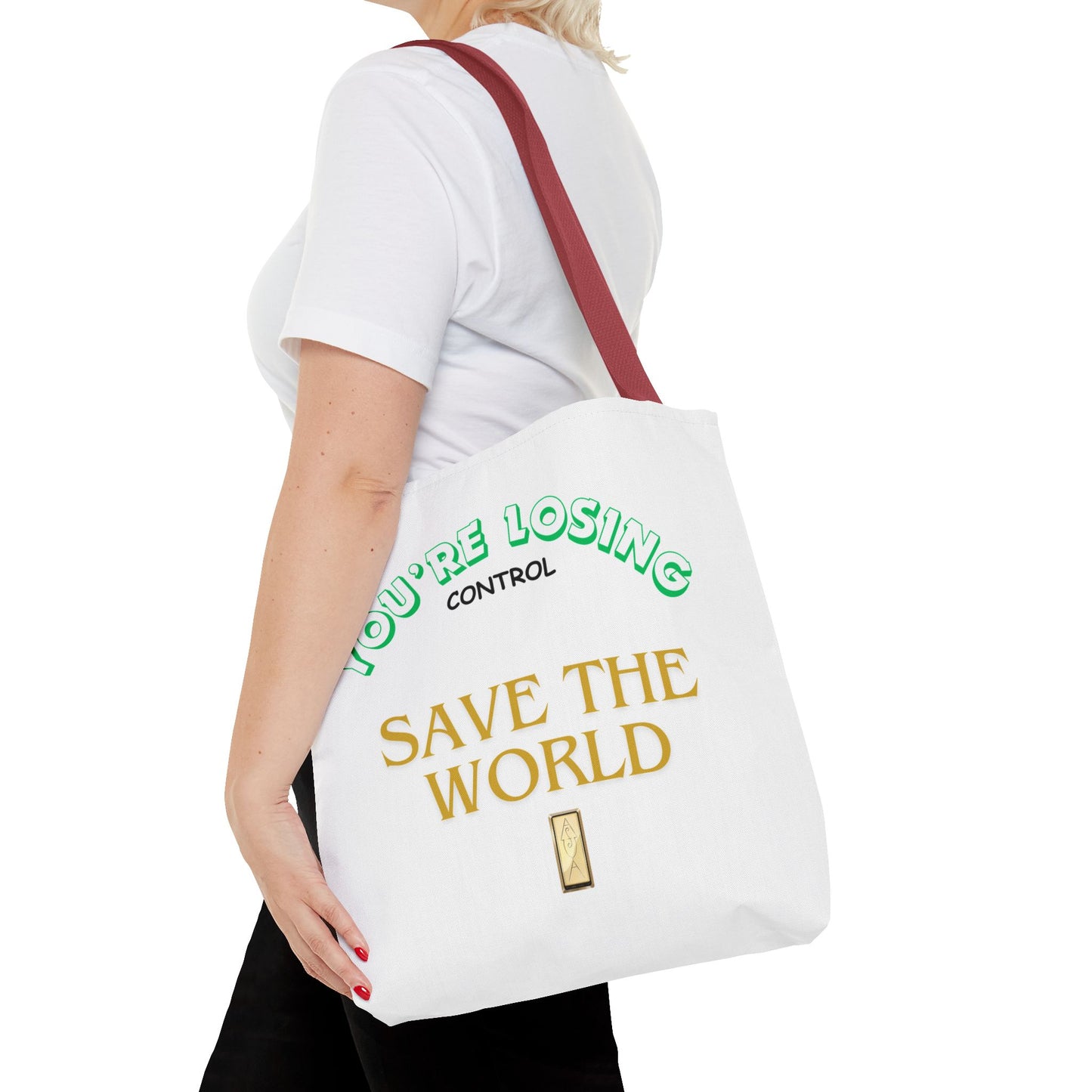Tote Bag - Save the World Environment Eco-Friendly Shopping Bag