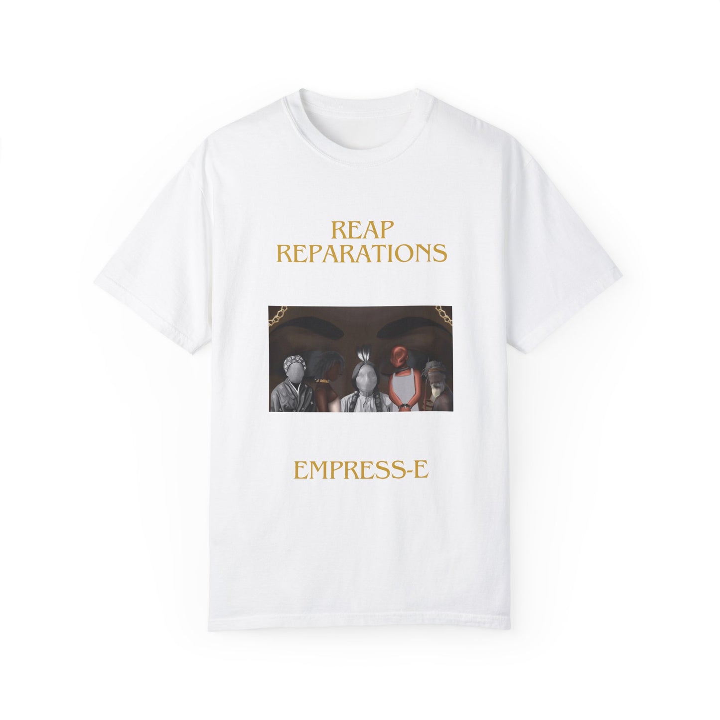 REAP REPARATIONS Unisex T-shirt for Black History, Civil Rights,Juneteenth, BLM