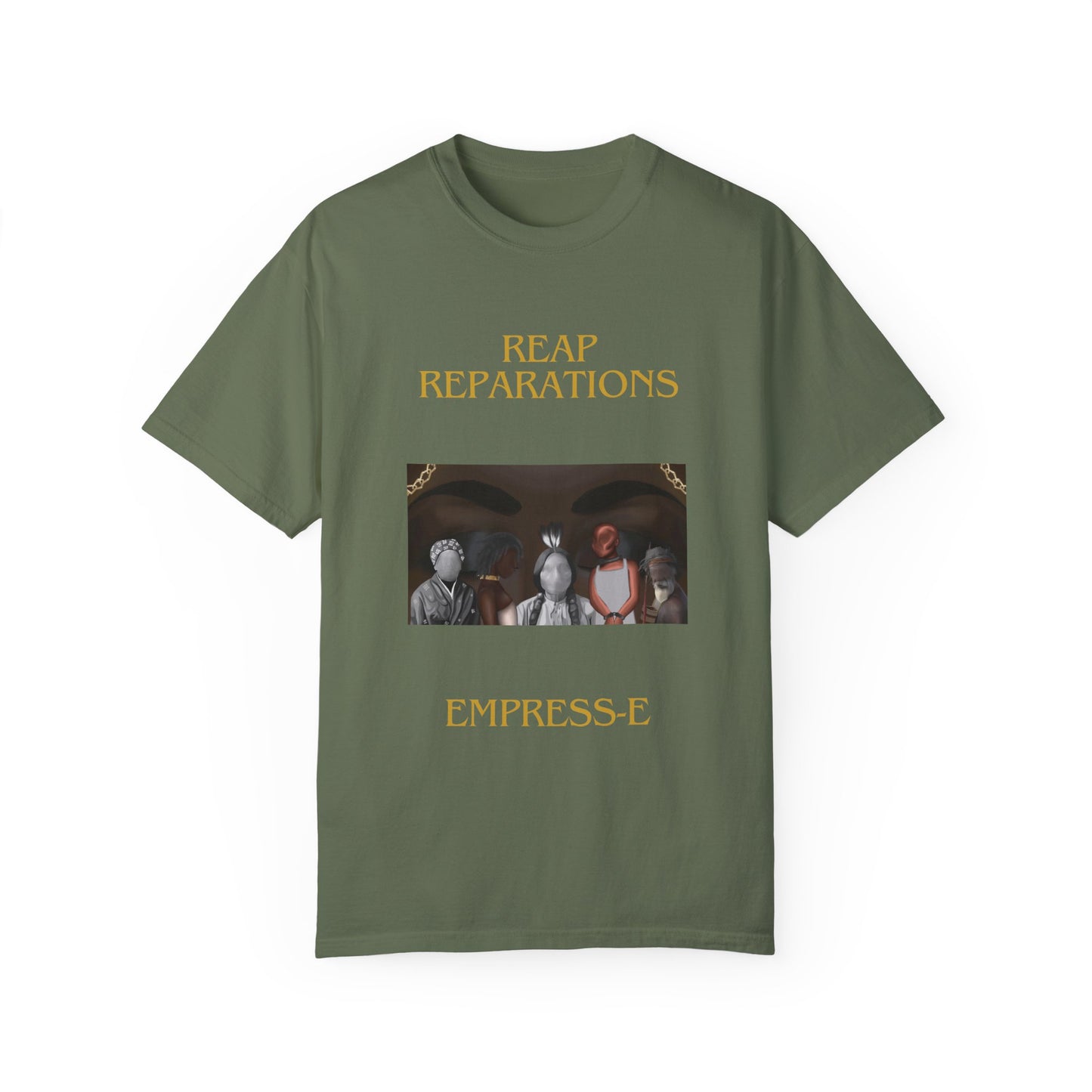 REAP REPARATIONS Unisex T-shirt for Black History, Civil Rights,Juneteenth, BLM