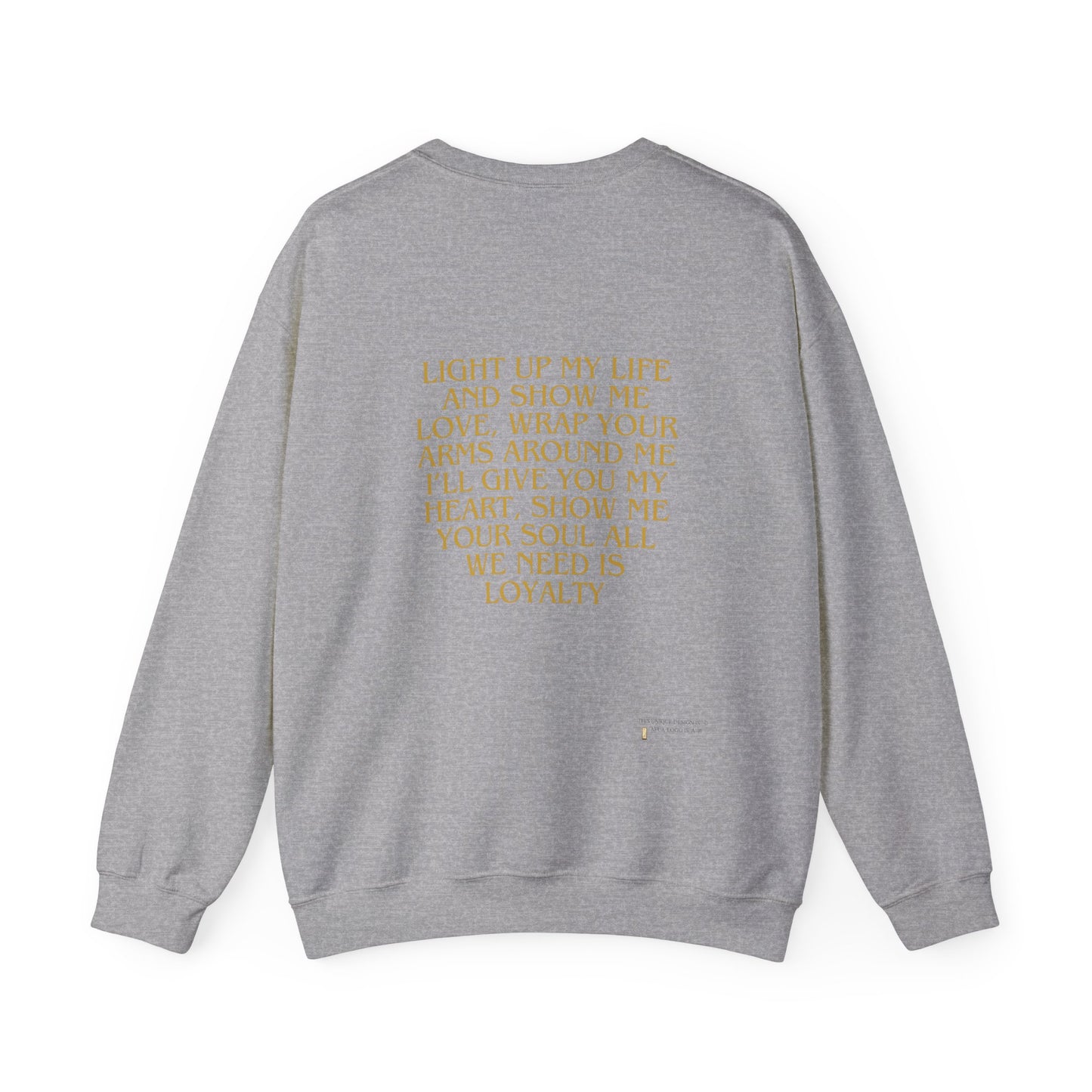 Music Lover Sweatshirt - LIVE LIFE LOVE by EMPRESS-E